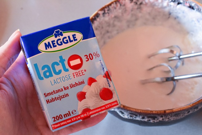 Cutie de frisca fara lactoza lactose free